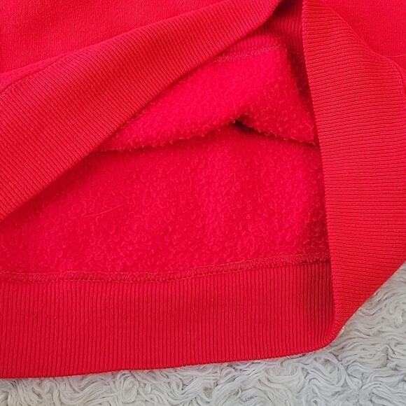 Vintage 60s Springfoot Knit Short Sleeve Top Red Small - Picture 3 of 6